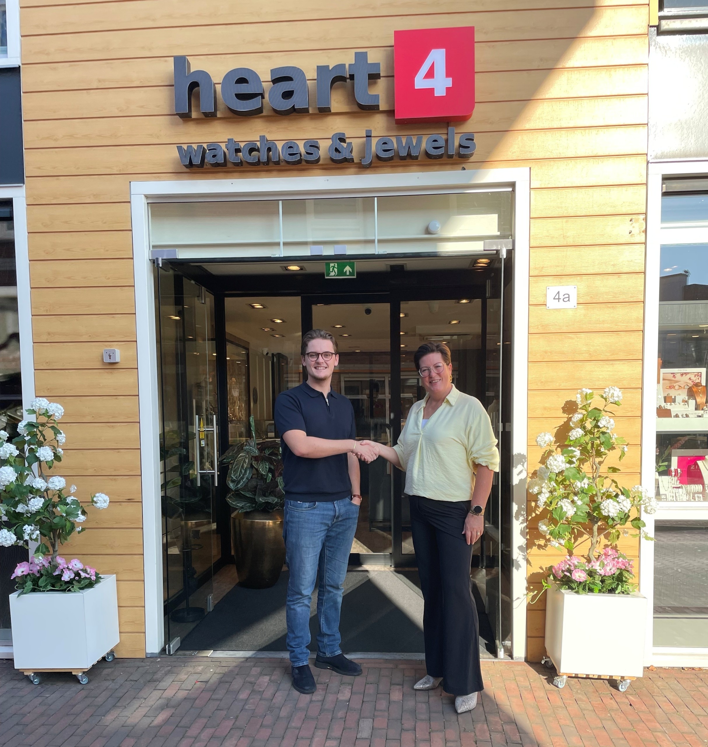Matthias van Harten en Monique Kroeze voor Heart4 Watches & Jewels in Wierden